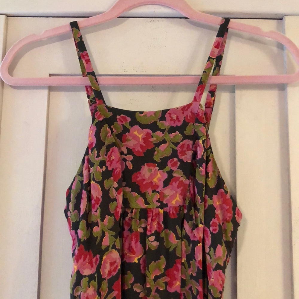 Cinnamon Girl floral midi dress